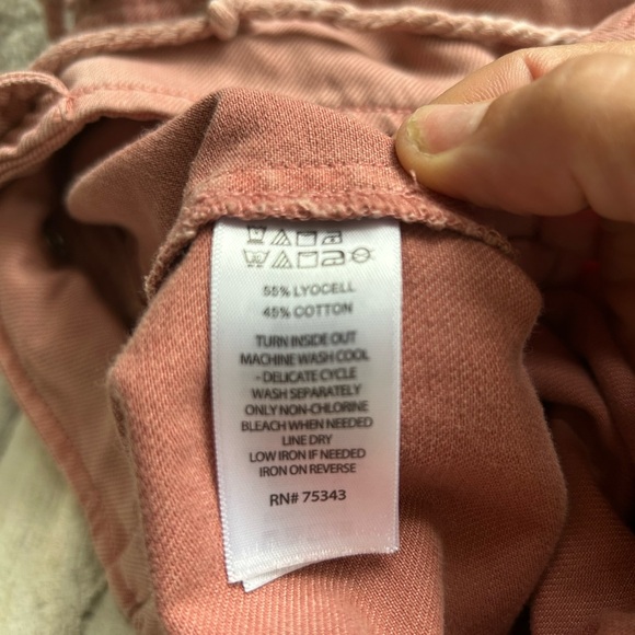 joie wide leg high rise pull on pants with drawstring size small - Picture 13 of 14